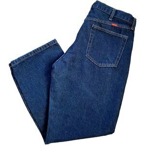 Rustler Mens 36x29 Relaxed Fit Straight Leg, Dark Jeans Durable Farm Work Casual